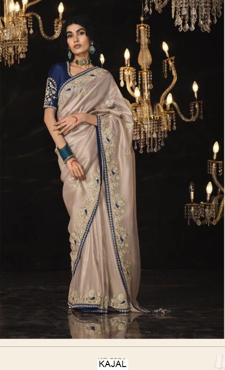 Buy Now! New Collection Of Pure Soft Designer Wedding Wear Un-Stitched Sarees