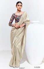 This Is Our Latest Partywear Sarees In Different Colour On Organza And Glass Tissue