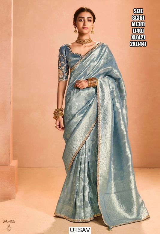 Book Online Zari Worked Tissue Silk Weaving Saree For Wedding Collection In Ethnicrang
