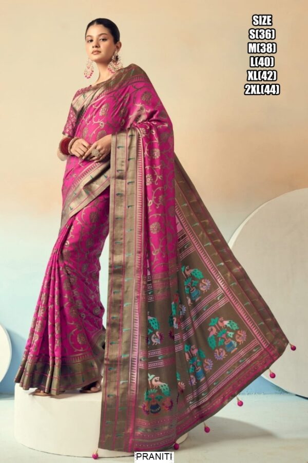 Ethnicrang Presenting A Stunning Sets Of Four Sarees For Occasions
