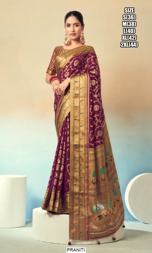 Ethnicrang Presenting A Stunning Sets Of Four Sarees For Occasions