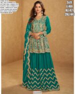 Heavy Embroidery Readymade Party Wear Salwar Kameez Best Online Price