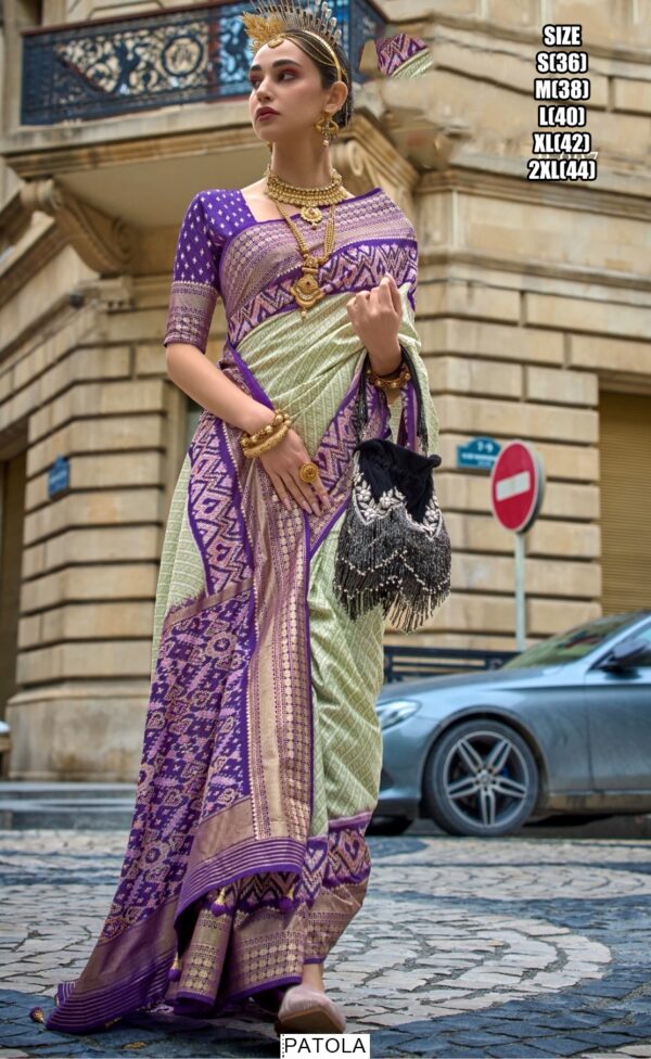 Launching Patola Vol-5 High Quality Traditional Wear Luxury Printed Patola Sarees