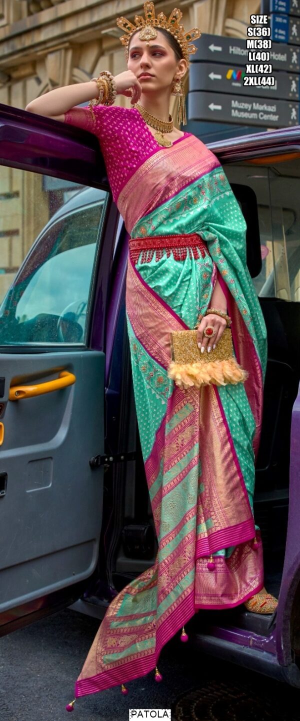 Launching Patola Vol-5 High Quality Traditional Wear Luxury Printed Patola Sarees