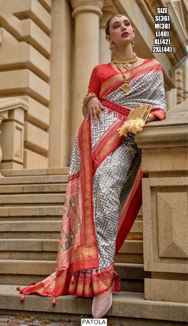Launching Patola Vol-5 High Quality Traditional Wear Luxury Printed Patola Sarees