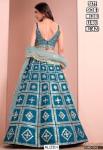 Ethnicrang Presents Exclusive Design Art Silk Un-Stitched Lehenga Choli