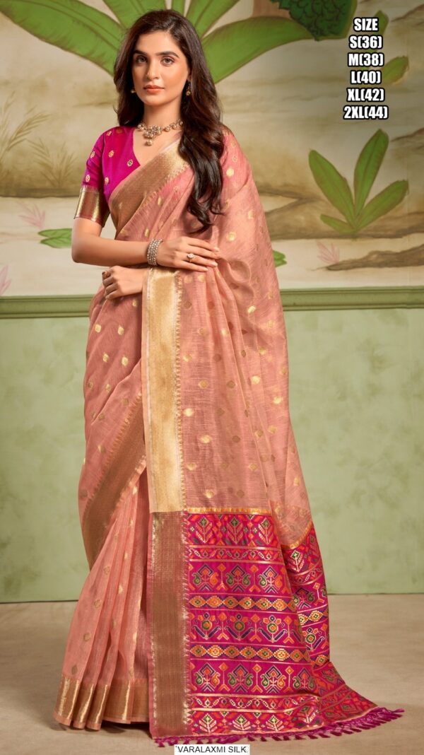 Go Ethnic This Festival Season Wearing This Demanding Cotton Silk Sarees