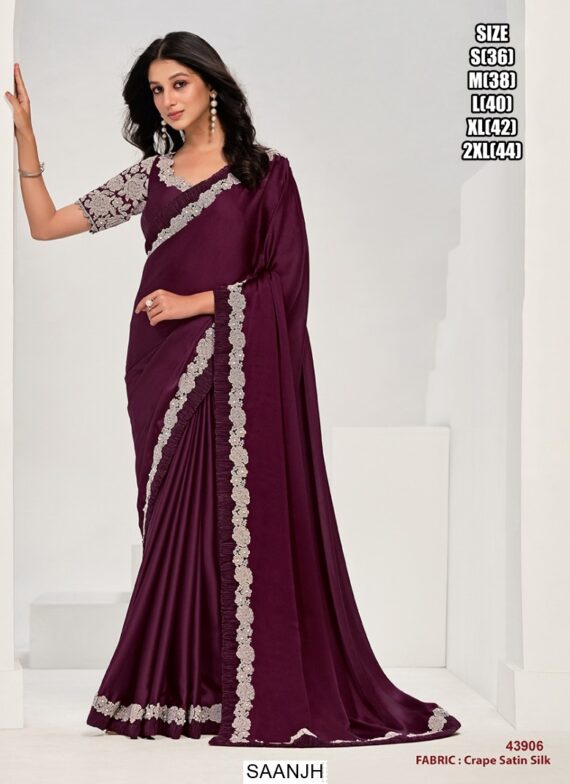 Ethnicrang Presents Exclusive Series Of Designer Partywear Saree Collection