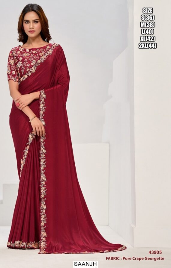 Ethnicrang Presents Exclusive Series Of Designer Partywear Saree Collection