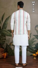 Exclusive Festival Men's Wear Viscose Silk Kurta And Koti Collection