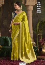 Buy Now! Pure Crepe Dola Silk Wedding And Festive Sarees By Online