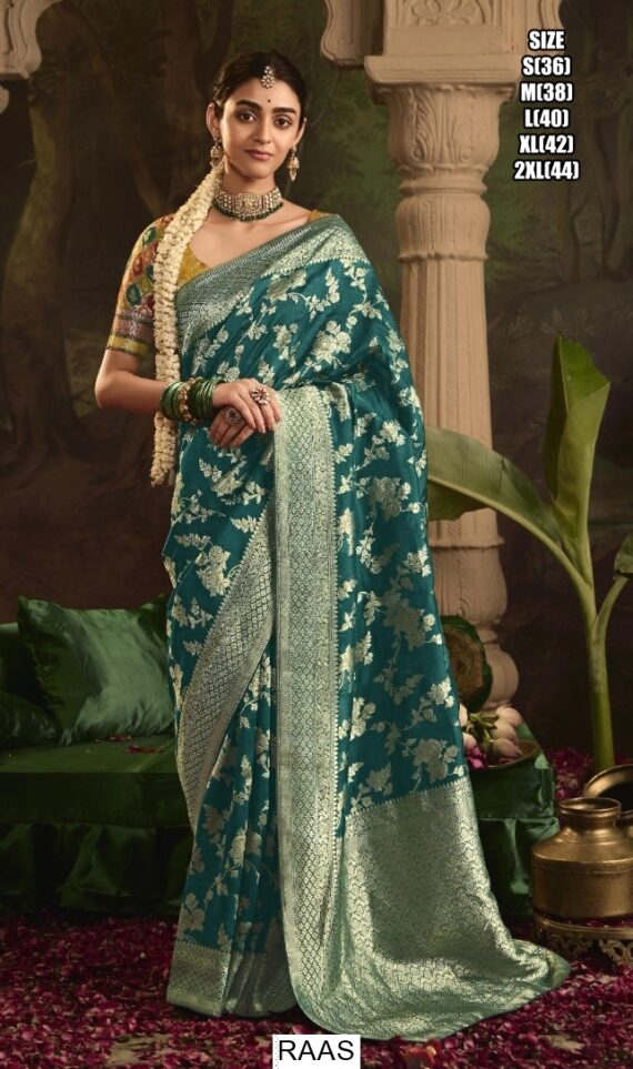 Buy Now! Pure Crepe Dola Silk Wedding And Festive Sarees By Online