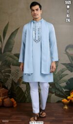 Presenting Beautiful Mirror Worked Only Kurta Dupatta Sets For Men