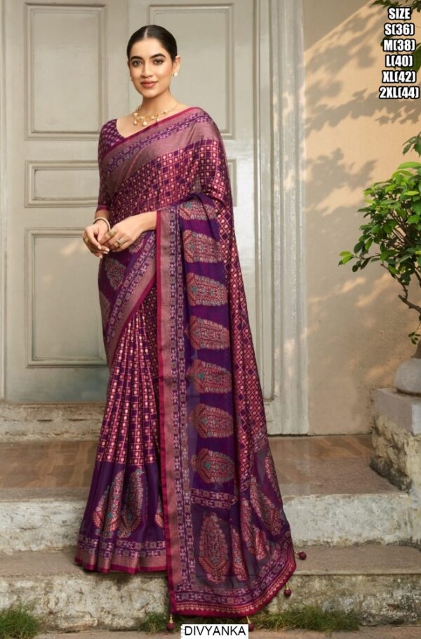 Lux P.V. Georgette Function Wear Sarees In Gorgeous Three Colours And Designs