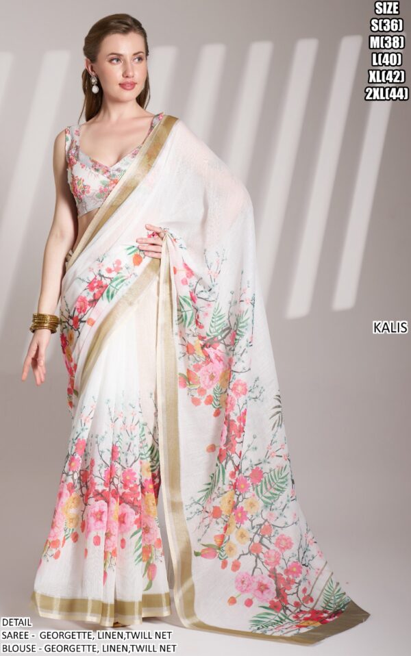 Bridesmaids Wedding Or Party Wear Modern Saree Collection 2025