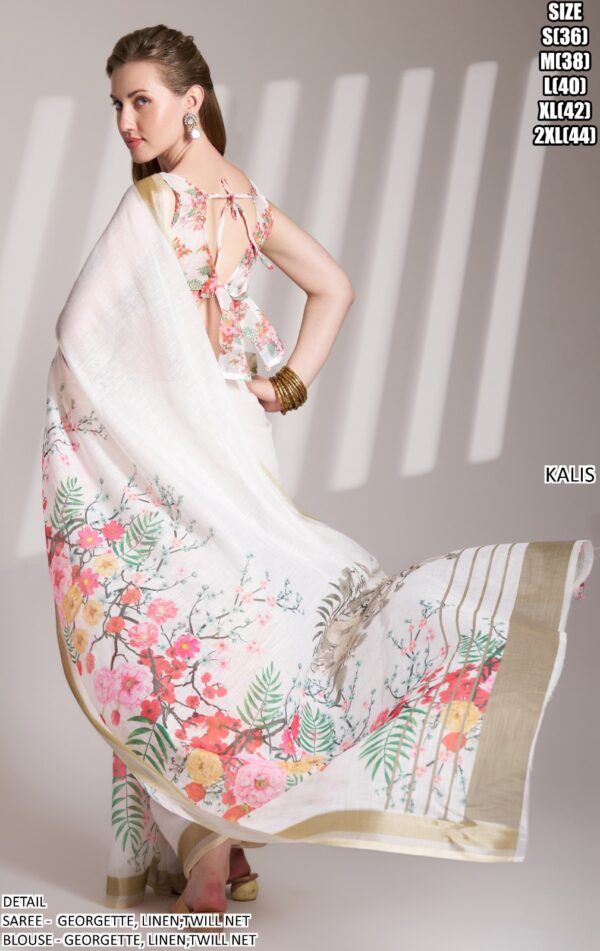 Bridesmaids Wedding Or Party Wear Modern Saree Collection 2025