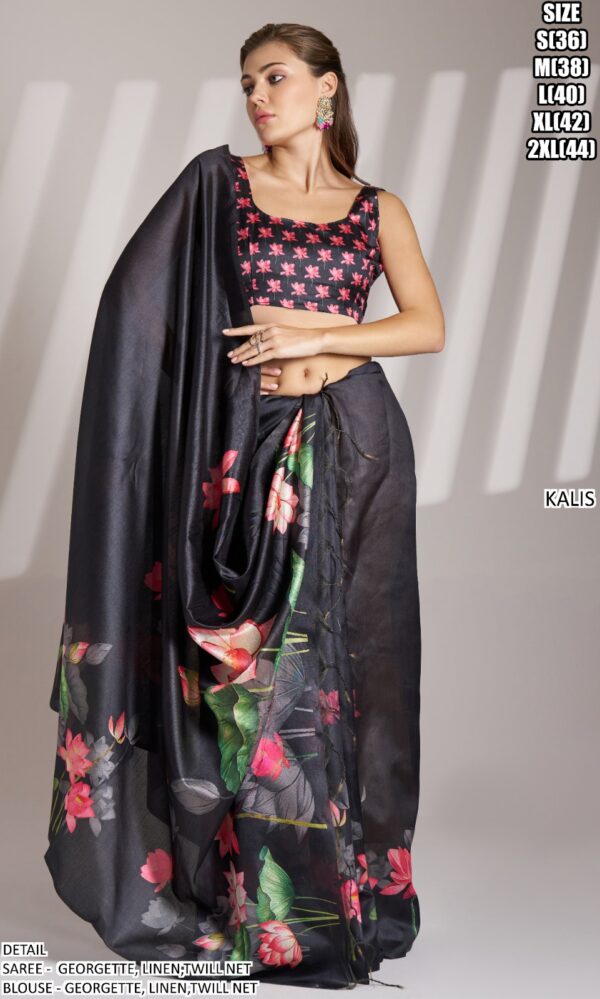 Bridesmaids Wedding Or Party Wear Modern Saree Collection 2025