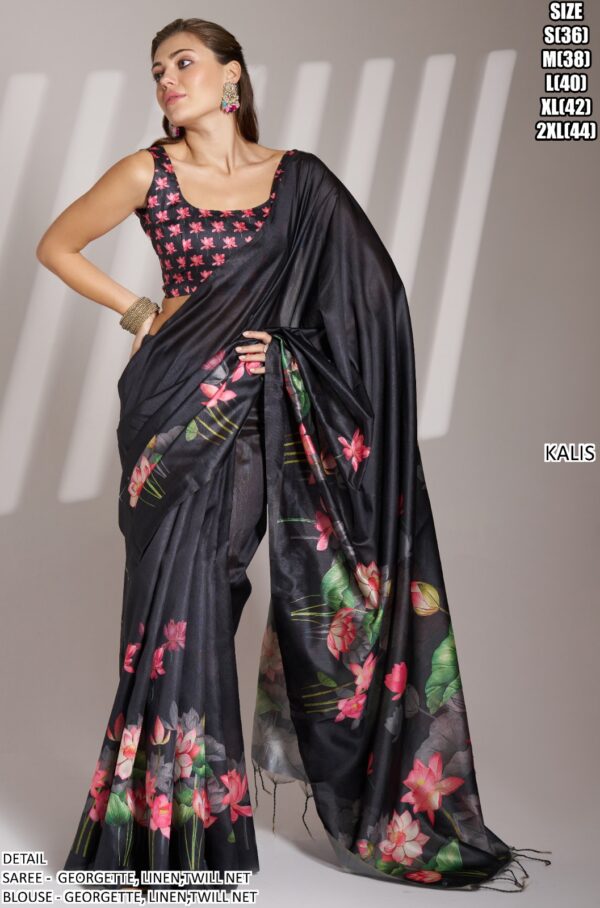 Bridesmaids Wedding Or Party Wear Modern Saree Collection 2025