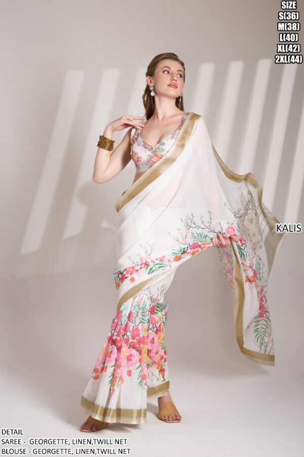 Bridesmaids Wedding Or Party Wear Modern Saree Collection 2025
