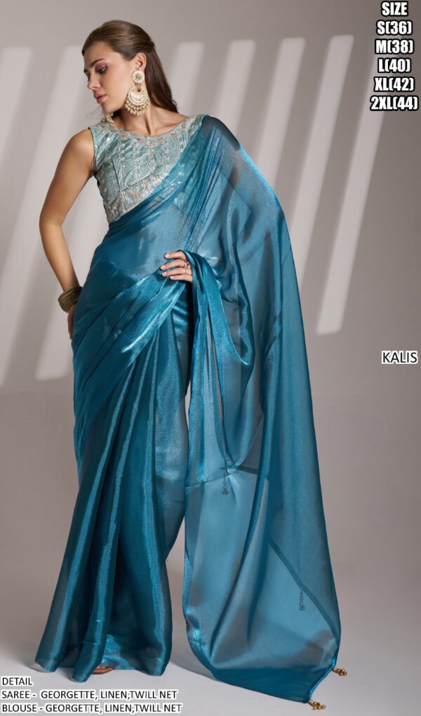 Bridesmaids Wedding Or Party Wear Modern Saree Collection 2025