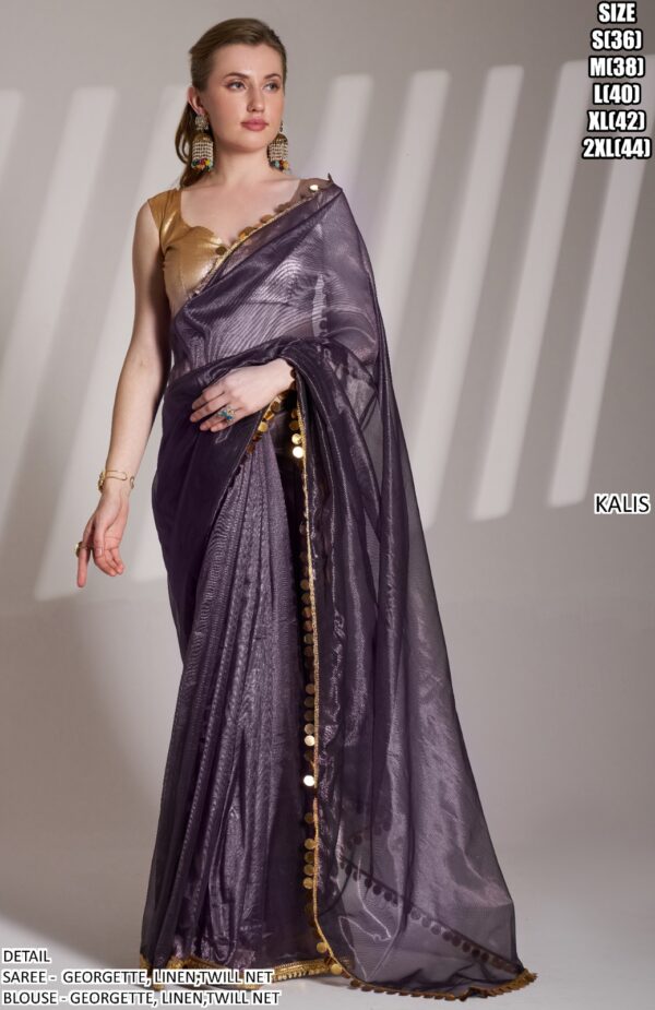 Bridesmaids Wedding Or Party Wear Modern Saree Collection 2025