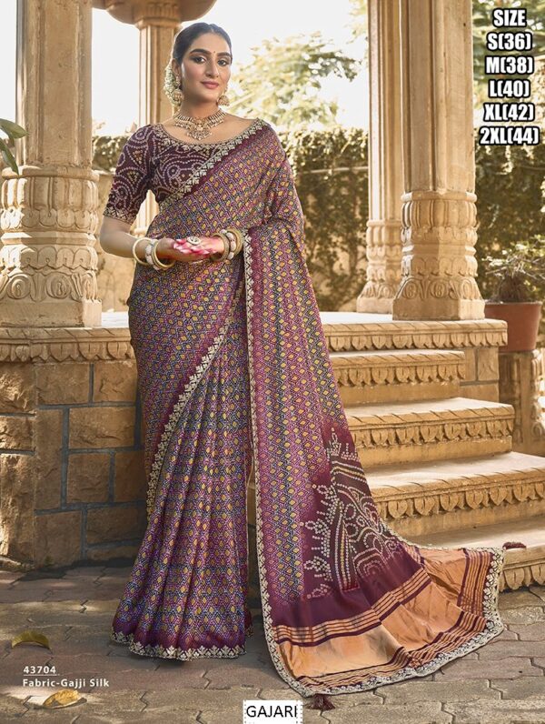 We Brings You An Exclusive Range Of Original Gajji Silk Sarees
