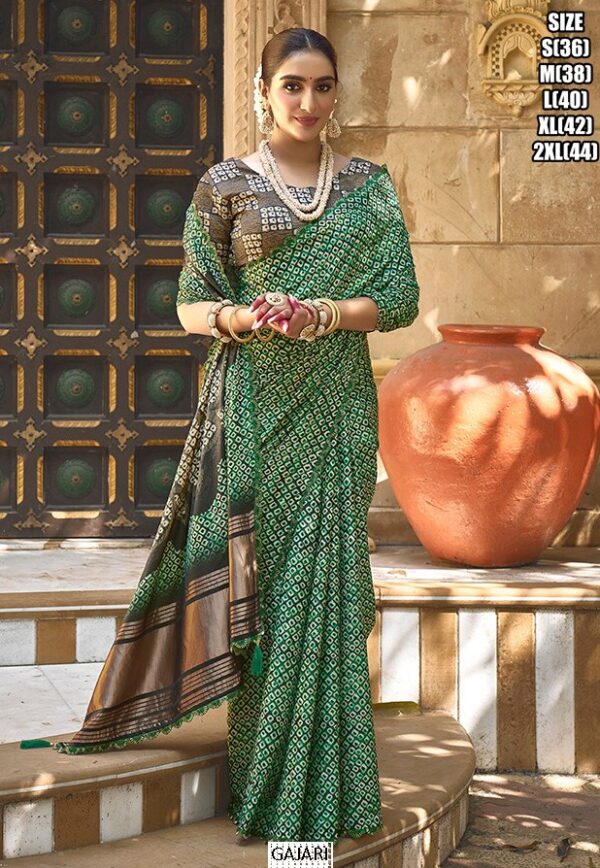 We Brings You An Exclusive Range Of Original Gajji Silk Sarees