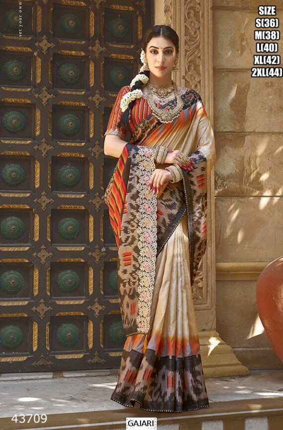 We Brings You An Exclusive Range Of Original Gajji Silk Sarees