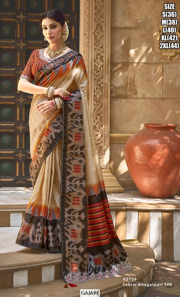 We Brings You An Exclusive Range Of Original Gajji Silk Sarees