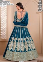 Designer Embroidered Shimmer Art Silk Lehenga Choli For Women's Weddings