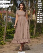 Best Beach And Partywear Rayon Midi One Piece Dress Collection 2025