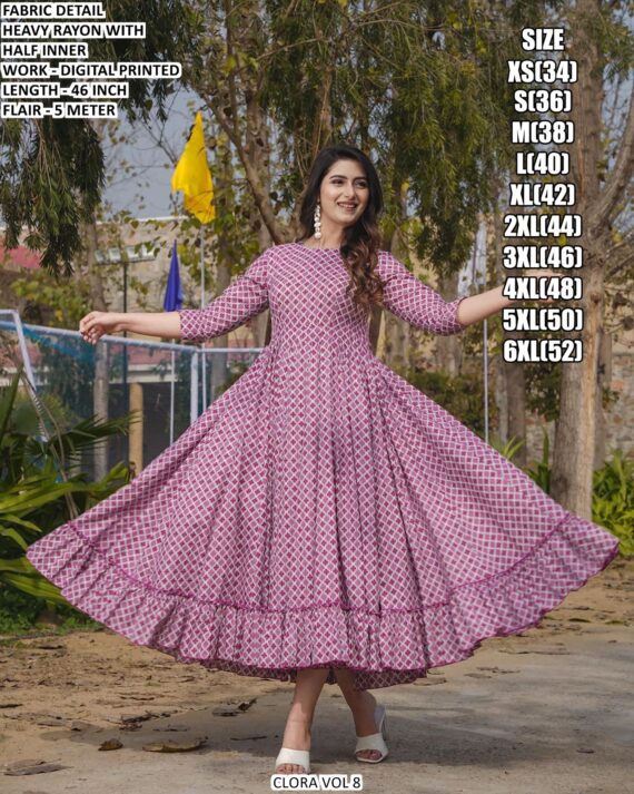 Best Beach And Partywear Rayon Midi One Piece Dress Collection 2025