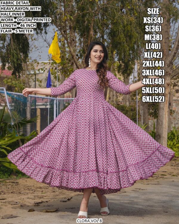 Best Beach And Partywear Rayon Midi One Piece Dress Collection 2025