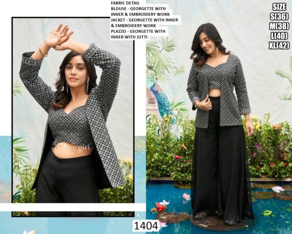 Elevate Your Party Style With This Stunning Three Piece Designer Sets!