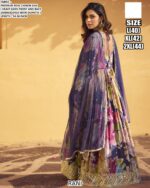 Presenting Our Trendy Gown And Dupatta In Beautiful Prints And Embroidered