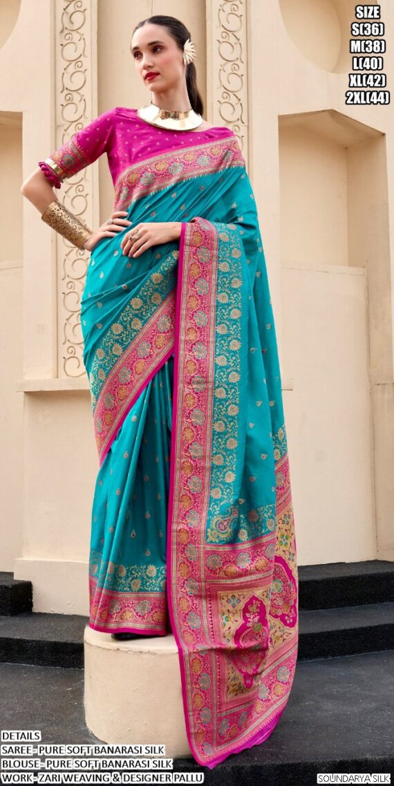 Ethnicrang's Collection Of The Finest, Pure And Designer Banarasi Sarees