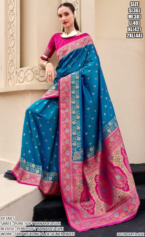 Ethnicrang's Collection Of The Finest, Pure And Designer Banarasi Sarees