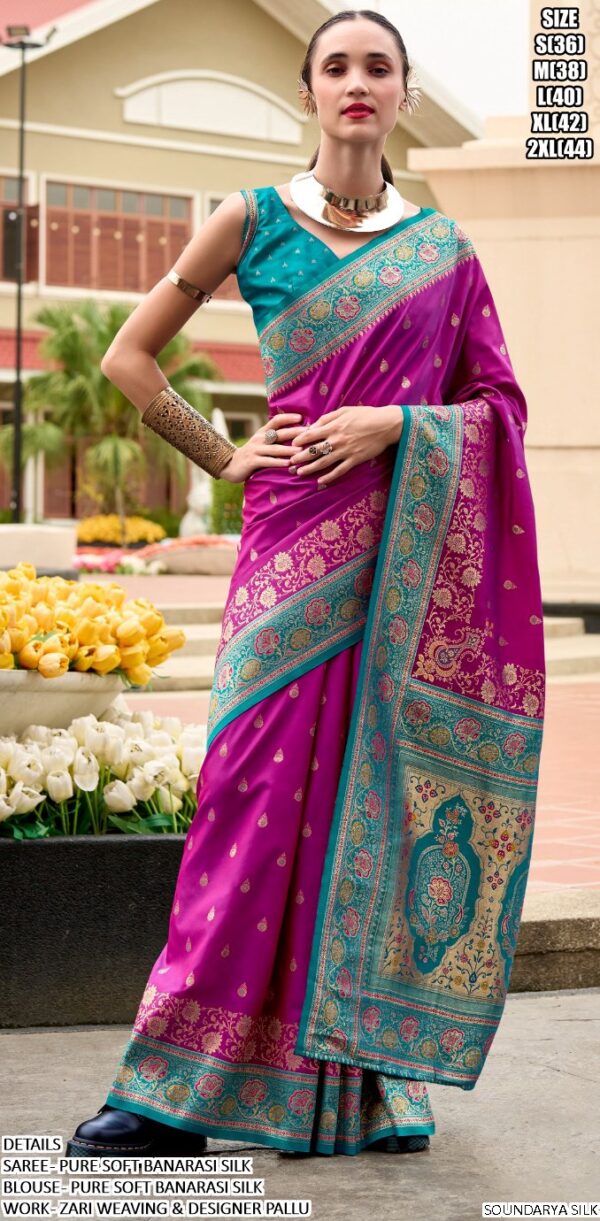 Ethnicrang's Collection Of The Finest, Pure And Designer Banarasi Sarees