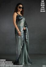 We Presents You With The Collection Of Satin Silk Shining Sarees At The Best Price
