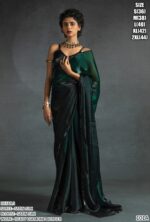 Buy Our Bridesmaid Wear Satin Silk Un-Stitched Sarees (Six Colour Option)