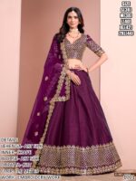 Get Captivated By This Beautiful Wedding Style Art Silk Lehenga Choli Sets