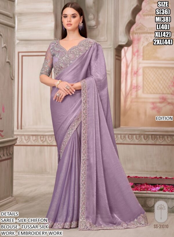 Heavy Designer Wedding/Partywear Special Sarees Is Ready To Look Gorgeous And Beautiful