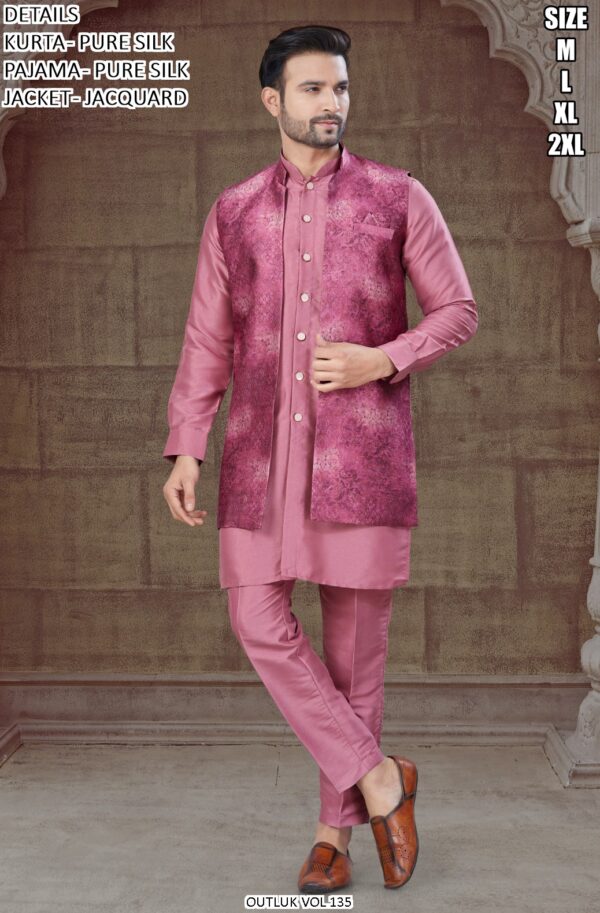 Men's Ready To Wear Latest Kurta, Pajama And Jacket Collection 2025
