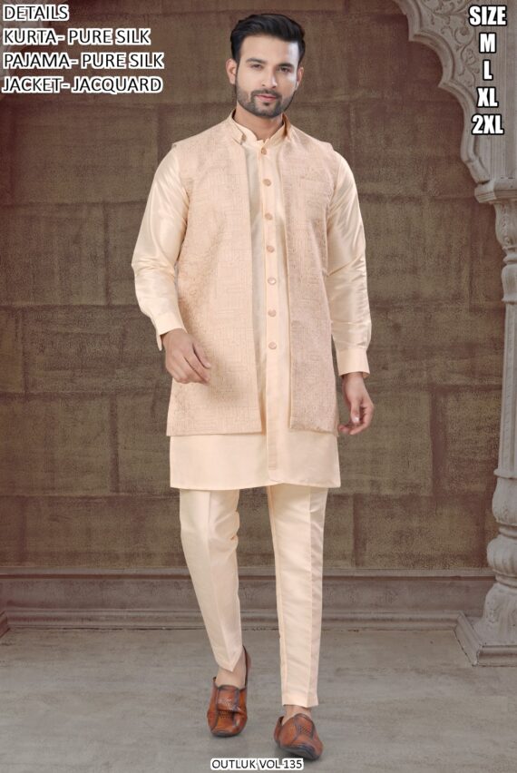 Men's Ready To Wear Latest Kurta, Pajama And Jacket Collection 2025