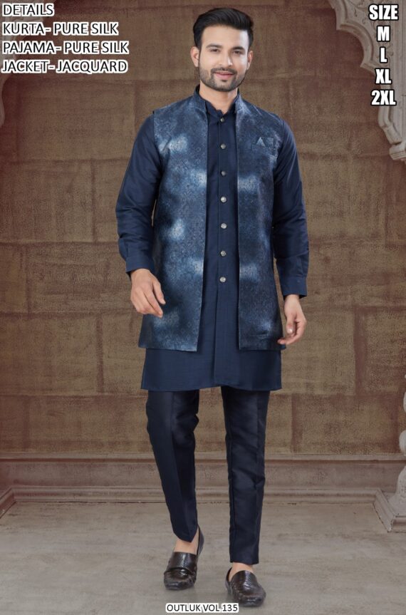 Men's Ready To Wear Latest Kurta, Pajama And Jacket Collection 2025