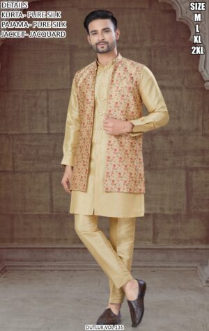 Men's Ready To Wear Latest Kurta, Pajama And Jacket Collection 2025