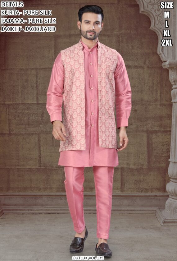 Men's Ready To Wear Latest Kurta, Pajama And Jacket Collection 2025