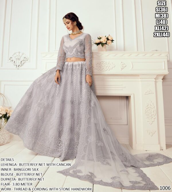 Look Like A Vision In Gorgeous On Your Wedding Day With This Exquisite Bridal Lehenga Choli Set