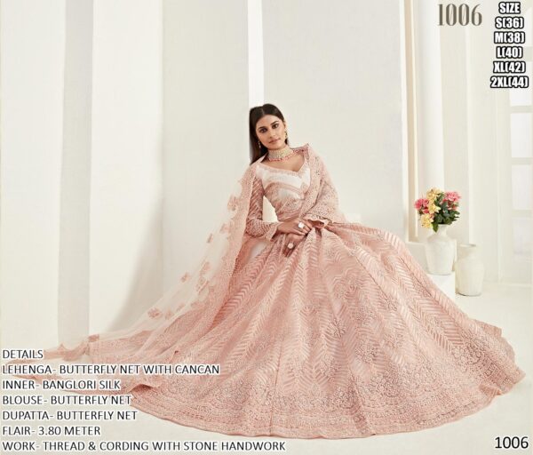 Look Like A Vision In Gorgeous On Your Wedding Day With This Exquisite Bridal Lehenga Choli Set