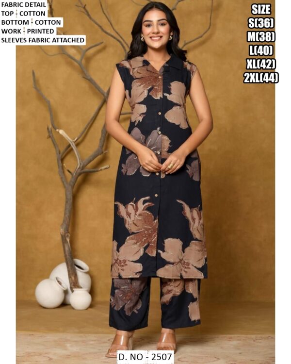 Enjoy Your Summer With Our Amazing Printed Cotton Kurta Co-ord Sets With Trendy Designs